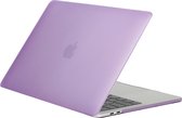 Macbook pro 13 inch retina 'touchbar' case van By Qubix - Paars - Alleen geschikt voor Macbook Pro 13 inch met touchbar (model nummer: A1706 / A1708) - Eenvoudig te bevestigen macb