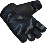 RDX Sports Gym Gloves T2 - Half Finger Blauw - S