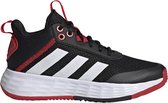 adidas OwnTheGame 2.0 kinderen - Sportschoenen - zwart/rood - maat 33.5