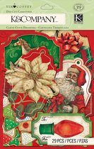 K&Company christmas Karton tag