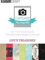 Kaisercraft captured moments 3x4 3x16 ass. life's treasure