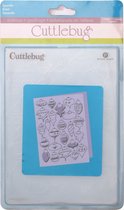 Cuttlebug embossing folder 12,7x17,78cm sparkle