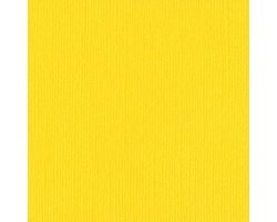 Bazzill Textuurpapier - Mono Canvas - 30.5x30.5cm - Bazzill Yellow - 25 vellen