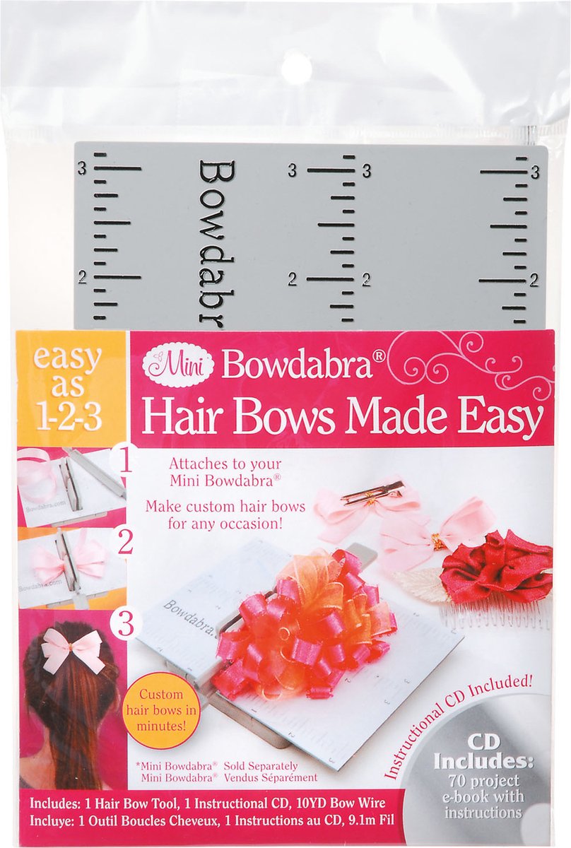 Bowdabra Haarband tool voor mini Bowdabra - Darice