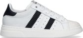 Hip H1261 Lage sneakers - Leren Sneaker - Meisjes - Wit - Maat 37