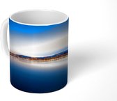 Mok - Fantastische zonsondergang bij het Meer van Genève - 350 ML - Beker