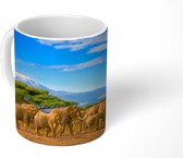 Mok - Koffiemok - Olifant - Berg - Safari - Mokken - 350 ML - Beker - Koffiemokken - Theemok