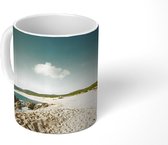 Mok - Strand - Zand - Frans - 350 ML - Beker
