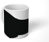 Mok - het silhouet van een walrus - 350 ML - Beker