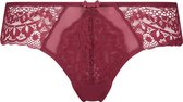 Hunkemöller Dames Lingerie Brazilian Tia  - Rood - maat 2XS