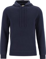 OLYMP Level 5 hoodie katoen - pique heren trui met capuchon - marine blauw -  Maat: S