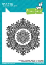 Magic Iris Snowflake Add-On Dies (LF2697)