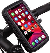 Support de téléphone étanche pour bicyclette - Universel - Rotatif à 360 degrés - Couvercle amovible - Rangement