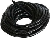 kabel/frame-beschermer spiraal 9-30mm zwart (25m)