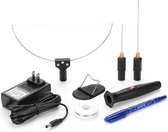 Luxiqo® 3-in-1 Elektrische Piepschuimsnijder - 3 Opzetstukken - 100 °C - Zwart - Inclusief EU stekker