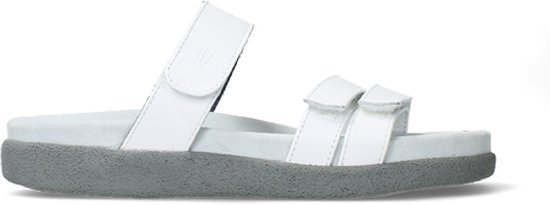 Slippers Wolky Cirrus cuir blanc