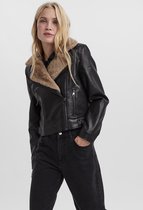 Vero Moda Jas Vmhailey Short Coated Jacket 10250405 Black/silver Min Dames Maat - L