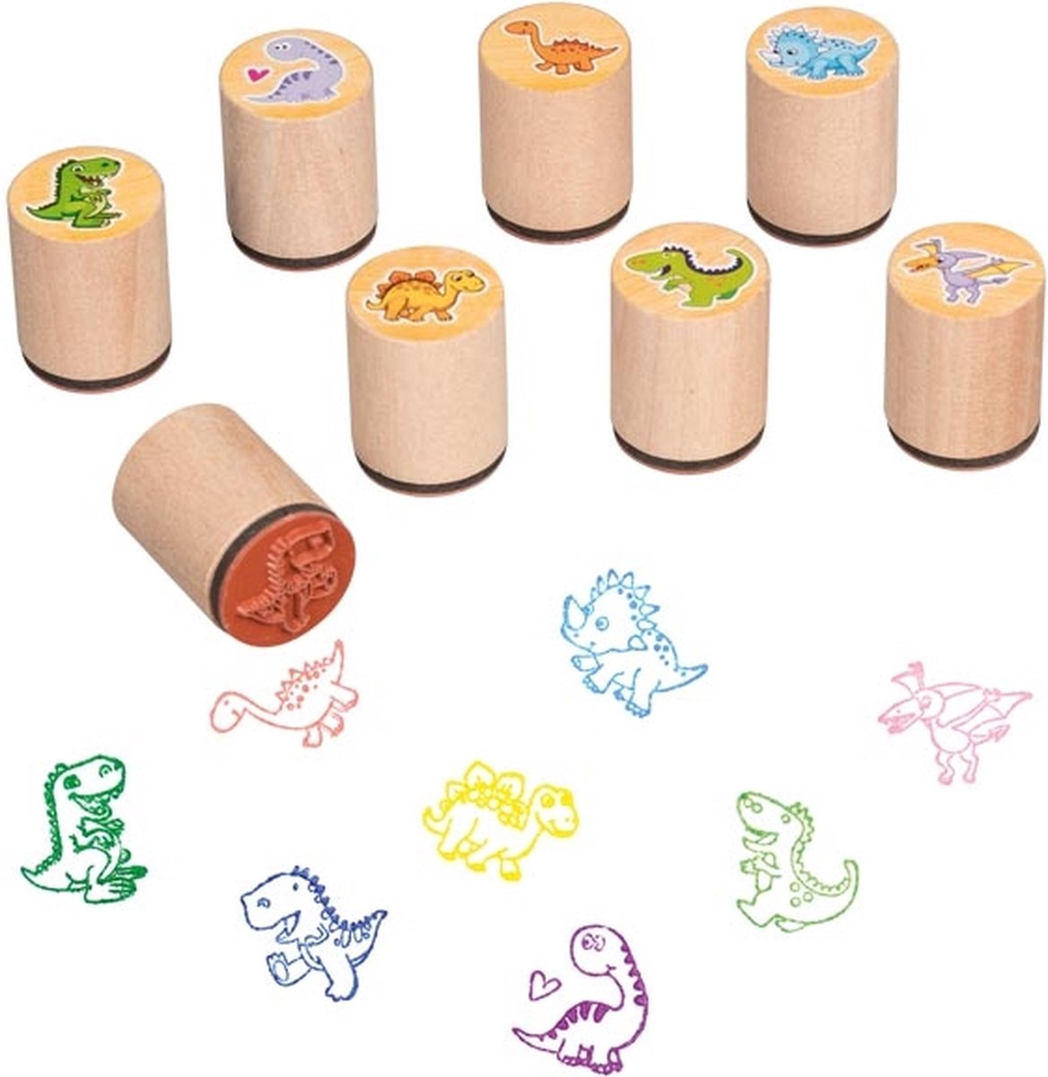 Stempels dino