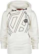 Vingino Daley Blind jongens hoodie Nalah Broken White