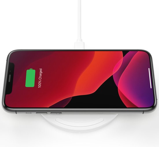 Belkin BOOST Up Draadloze oplader - 15W - inclusief 24W adapter - Wit