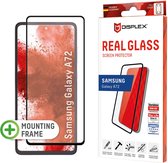 Displex Screenprotector Real Glass Full Cover voor de Samsung Galaxy A72