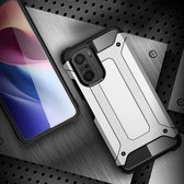 Xiaomi Mi 11i Hoesje - MobyDefend Dubbelgelaagde Shockproof Pantsercase - Zwart - GSM Hoesje - Telefoonhoesje Geschikt Voor: Xiaomi Mi 11i