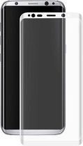 Samsung Galaxy S8 Plus (S8+) screenprotector, full screen tempered glass (glazen screenprotector), witte randen | Screen Protector / Glasplaatje Geschikt Voor: Samsung Galaxy S8 Plus (S8+)