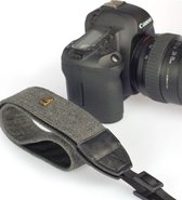Garpex® Retro Vintage Verstelbare Schouderband voor Digitale en Spiegelreflex Camera - Grijs