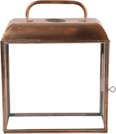 Non-branded Lantaarn Viktor 26 X 24 Cm Staal/nikkel Koper