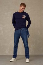 Kings Of Indigo - John | Blue Worn Refibra - Jeans - Donker Blauw - W36 X L32