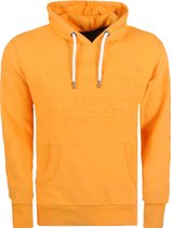 Superdry - Heren Hoodie - 3D Vintage Logo - Geel