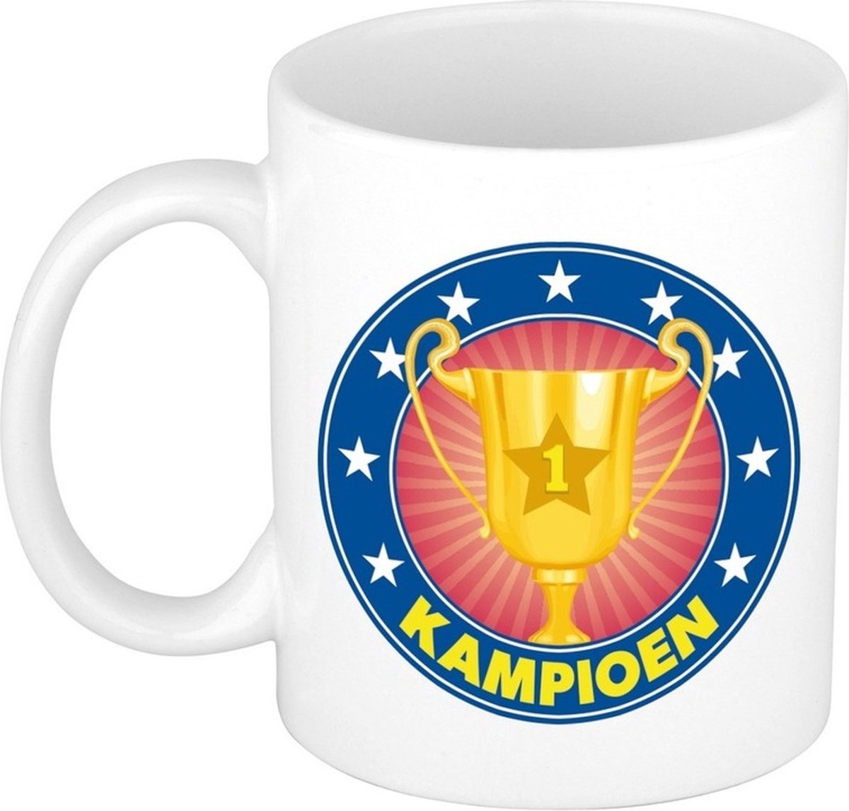 Kampioen / 1e plaats mok - 300 ml - keramiek - koffiebeker