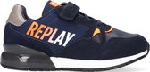 Replay Coulby Lage sneakers - Jongens - Blauw - Maat 38