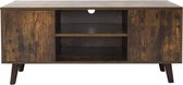 Tv meubel - Tv kast - Tv meubel bruin - Tv kast meubel - 110 x 50 x 40 cm - Bruin