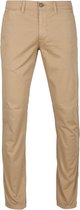 Suitable - Chino Sartre Camel - Slim-fit - Chino Heren maat 94