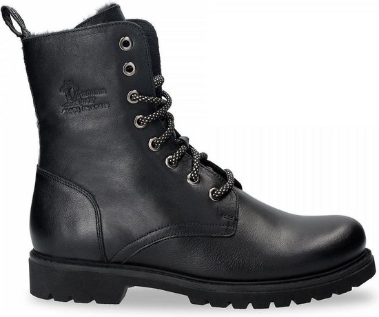 Panama Jack Frisia B1 veterboots zwart Leer - Dames - Maat 40