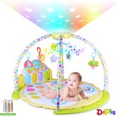 DEPLAY Luxe BabyGym - Baby Speelgoed - Projector Sterrenhemel - Speelmat baby - Speelkleed - Educatief