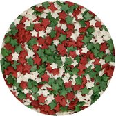 FunCakes - Sterren Mix - Rood-Groen-Wit - 60g