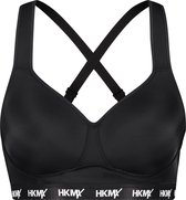 Hunkemöller Dames - Sport collectie - HKMX Sport bh The All Star Level 2 - Zwart - maat E75