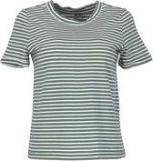 Vero Moda T-shirt Paula Groen/Wit