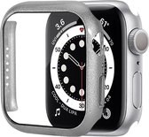 Mobigear Color Hardcase Hoesje voor Apple Watch Series 7 (45mm) - Zilver