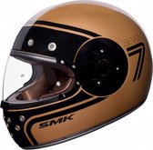 SMK Retro Seven Brown Integraalhelm - Maat S