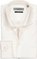 Ledub Modern Fit overhemd - beige - Strijkvrij - Boordmaat: 48