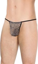 SoftLine Collection - Sexy panterprint heren string S t/m L