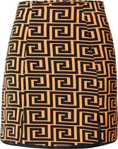Glamorous rok Sinaasappel-S (36)