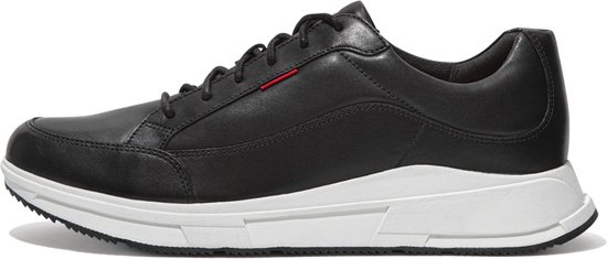Fitflop™ Mannen Leren Lage sneakers / Herenschoenen Frey Leather - Zwart -  Maat 44 | bol.com