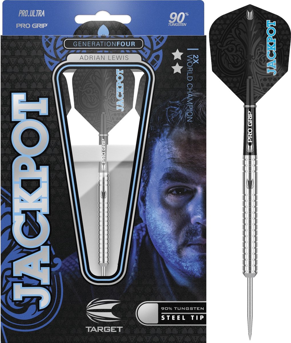 Target Adrian Lewis Gen 4 90% - Dartpijlen - 22 Gram | bol