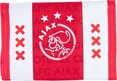 Ajax Portemonnee wit rood wit all over logo XXX - Ajax Amsterdam - Ajax Voetbal -