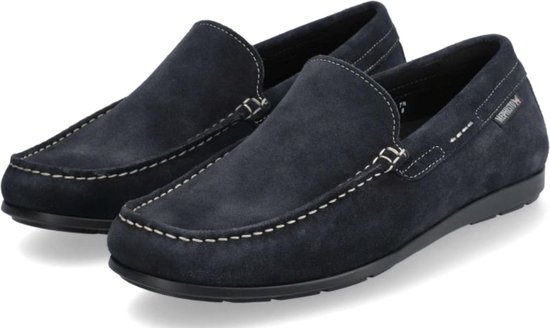 Mephisto Algoras - heren moccasin - blauw - maat 40 (EU) 6.5 (UK)