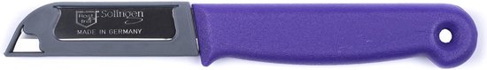 Solingen Schilmesje Duits - Paars - RVS 16 cm. met beschermhoes - 10 stuks